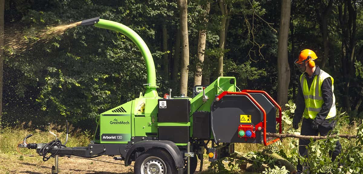 Arborist130 broyeur compact greenmech en vente chez nova paca