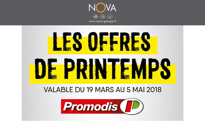 Offres De Printemps Promodis NOVA