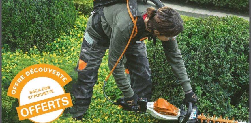 offre taile haie stihl 31 07 2018 chez NOVA PACA