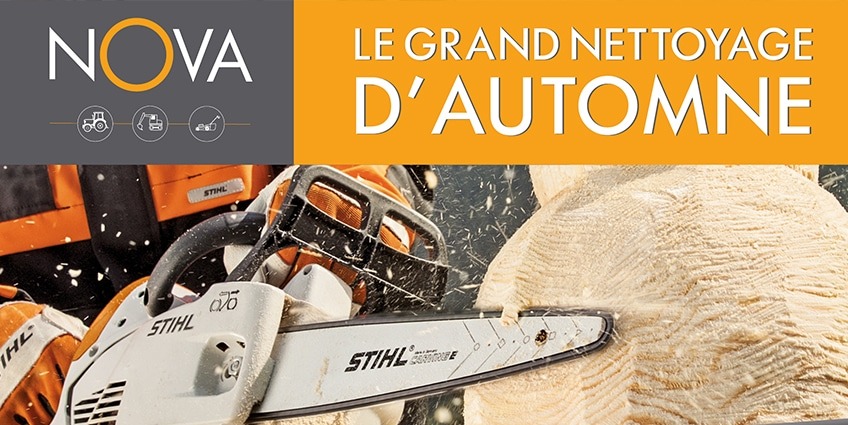 Offre d’automne STIHL spéciale tronçonneuses