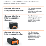 gamme outils batterie jardin stihl