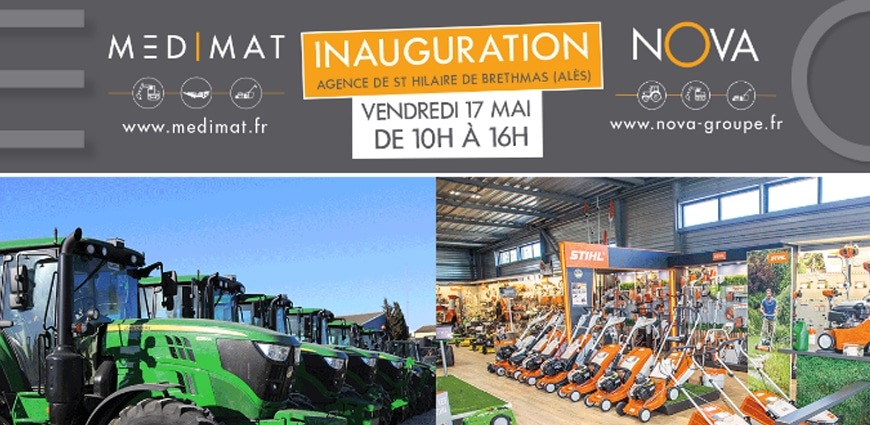 Inauguration de l’agence d’Alès le Vendredi 17 Mai 2019 de 10h à 16h