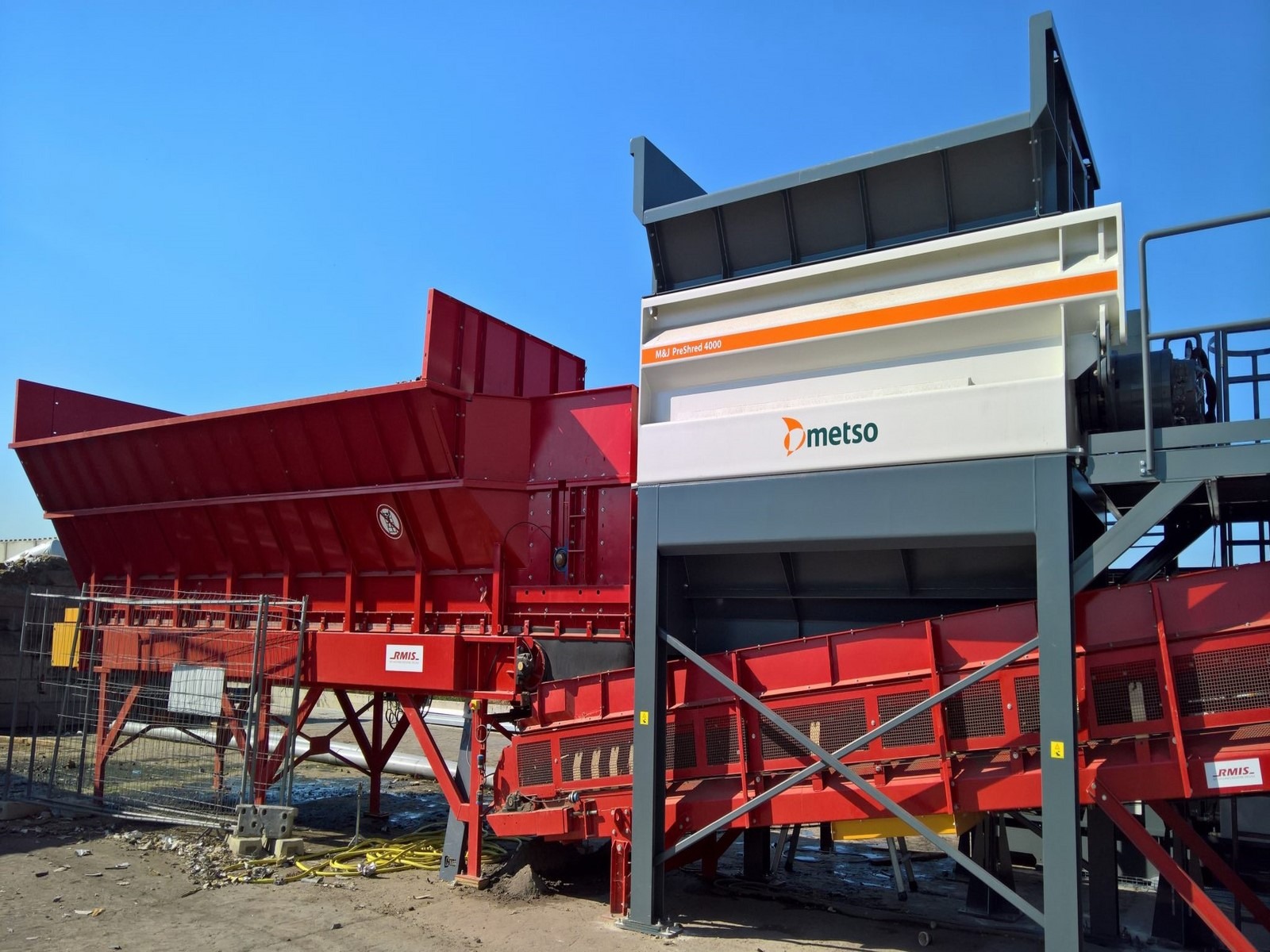 Metso cisailles, presses, broyeurs, pré-broyeurs à déchet M&J, broyeurs fin de déchet M&J Metso cisailles, presses, broyeurs, pré-broyeurs à déchet M&J, broyeurs fin de déchet M&J