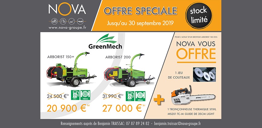 bandeau promo arborist aout sept 2019