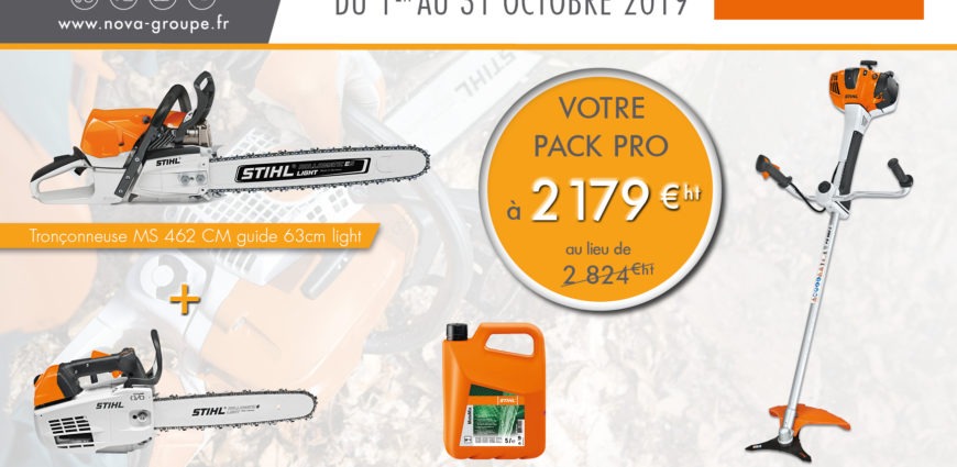 Pack Pro STIHL Rentrée 2019