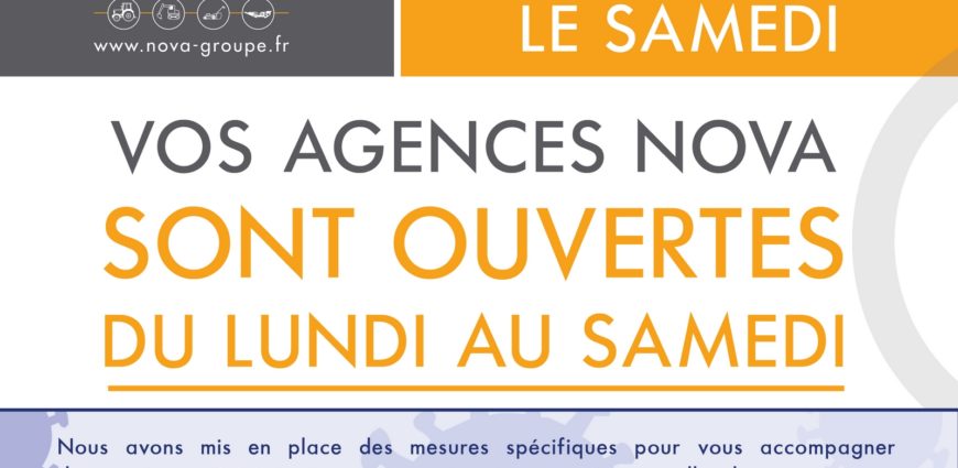 REOUVERTURE AGENCES SAMEDI NOVA CORONAVIRUS 05 2020 (web)