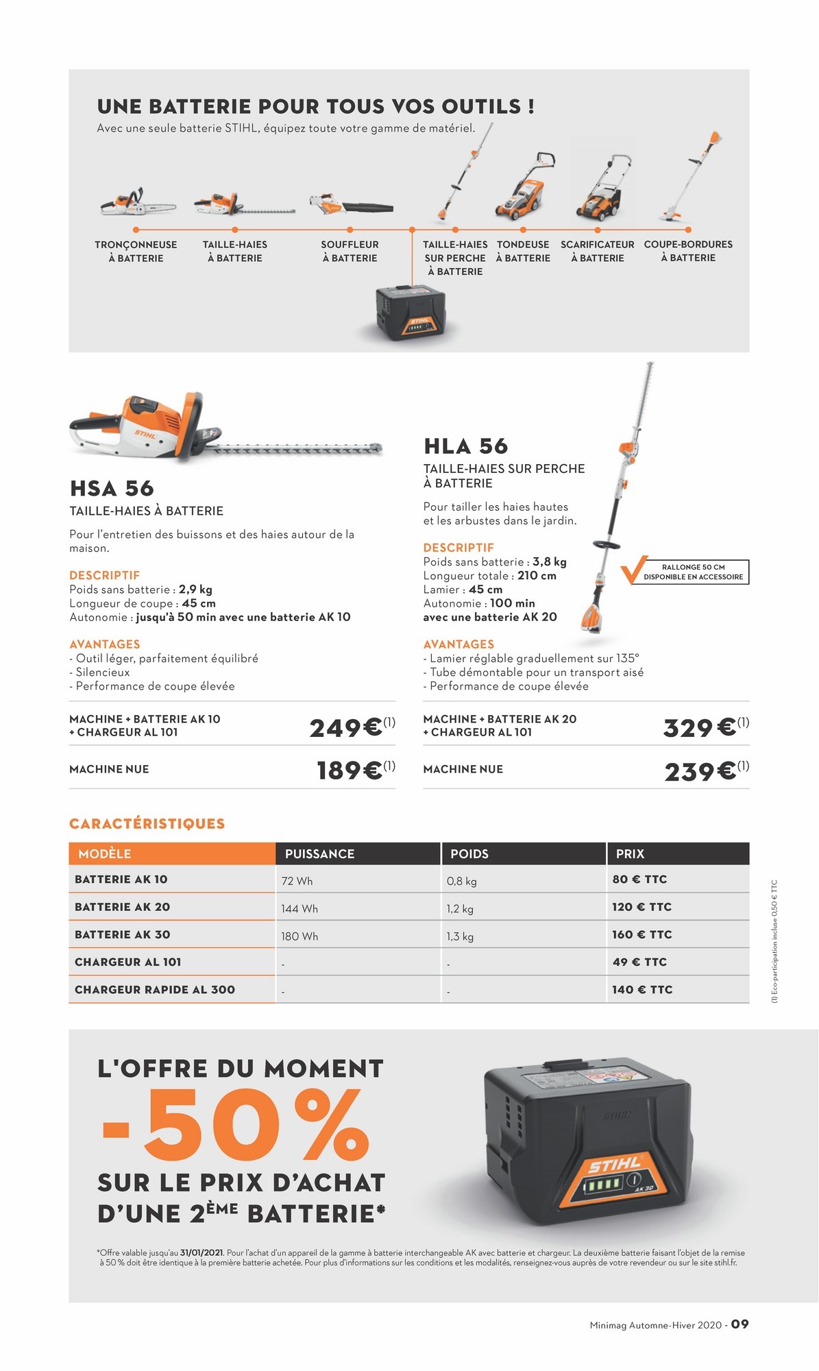 Offres Automne Hiver STIHL 2020 chez NOVA ! PROMOTIONS
