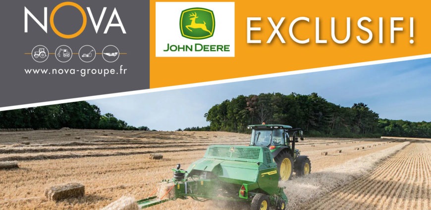 Header présenation de la presse à balles rectangulaires JOHN DEERE S180