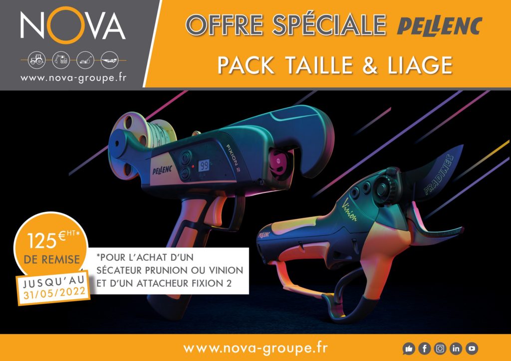 pack taille et liage PELLENC 10 2021