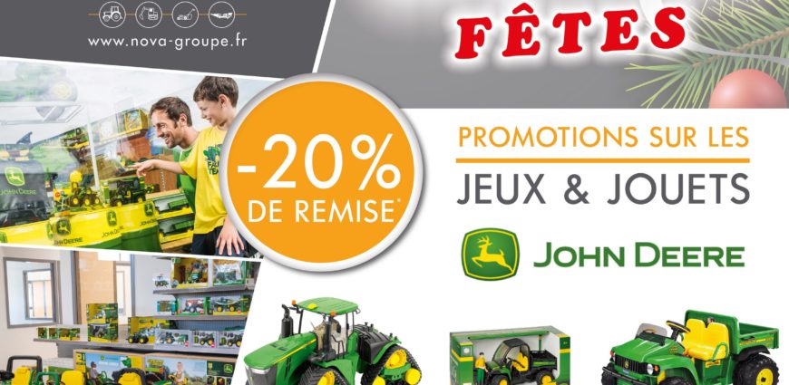 offres de noel John Deere jeux jouets promotion (NOVA)
