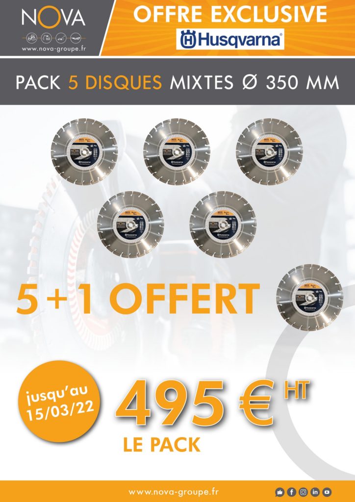 offre exclusive husqvarna disque mixte decoupeuse asphalte beton promotion offert nova groupe (3)