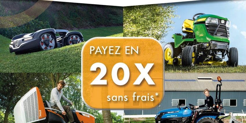 special pouvoir achat credit gratuit nova sofinco tondeuse john deere stihl husqvarna pellenc tracteur solis 2022
