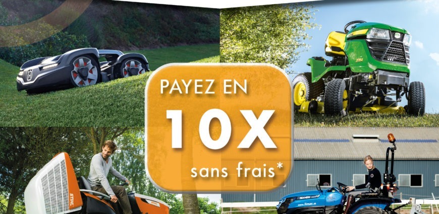 Spécial pouvoir d’achat : crédit gratuit jusqu’à 10X sans frais !*