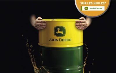 Offre Promo du 1er au 31 OCTOBRE 2022 : 15% de remise sur les huiles John Deere chez NOVA