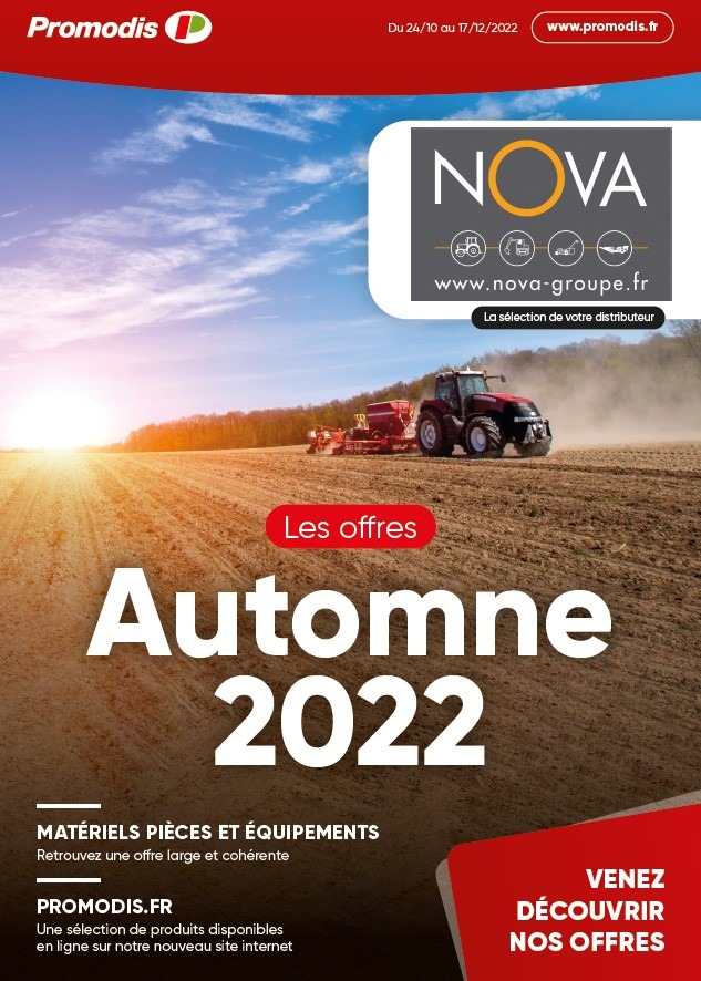 offres promodis nova automne 2022