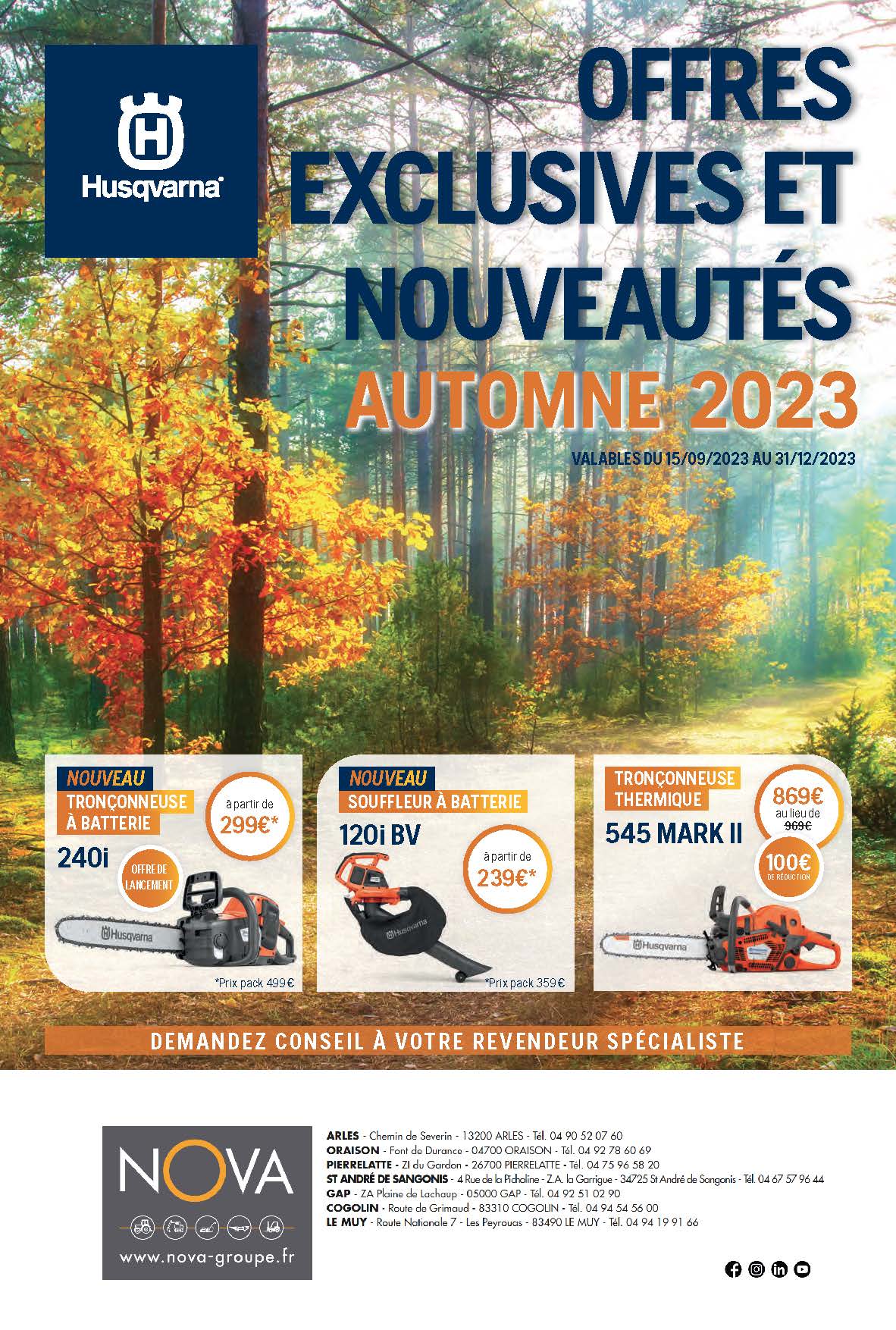 HUSQVARNA MINI MAG AUTOMNE HIVER 2023