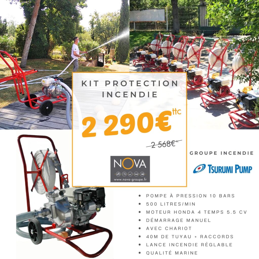 kit protection incendie tsurumi