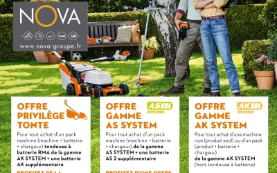 Offres de remboursement STIHL – jusqu’au 13 juin 2025
