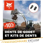 avril bobcat dents godets kits dents
