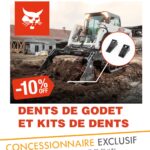 juillet bobcat dents godets kits dents