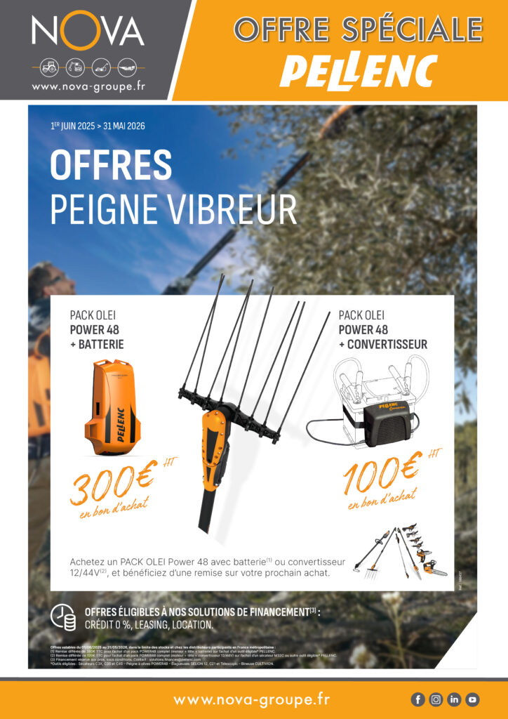 Offres spéciales Pack Oléiculture – POWER 48
