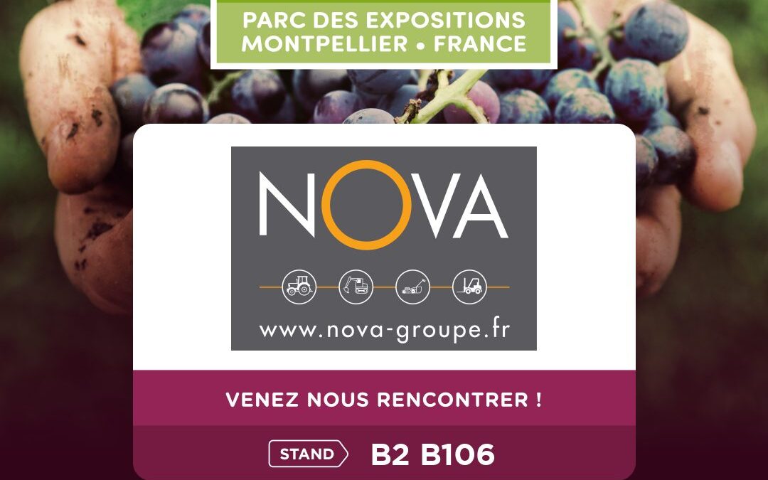NOVA participera au SITEVI 2025 stand B2 B106