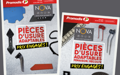 Des offres exclusives sur vos pièces d’usure adaptables Promodis !