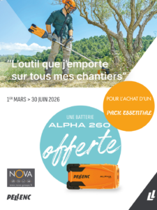 Offres PELLENC 2026 : profitez d’avantages exclusifs chez NOVA