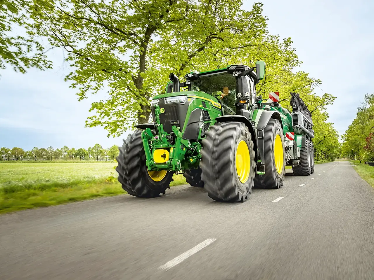 tracteur et semoir john deere